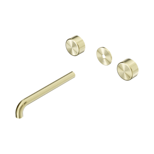 24D091BG-Serenity-Wall-Basin-Set-220mm-Spout-With-Metal-Handle-Trim-Kit-Only-Brushed-Gold-Thumb.png Nero Serenity Wall Basin Set 220mm Spout With Metal Handle Trim Kit Only Brushed Gold - 24D091BG