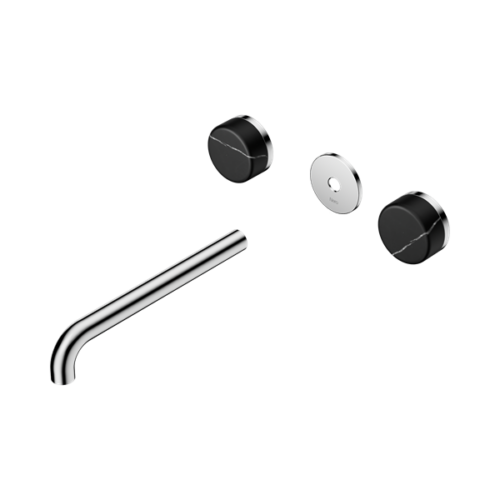 24D112CH-Serenity-Wall-Basin-Set-220mm-Spout-With-Marquina-Black-Handle-Trim-Kit-Only-Chrome-Thumb.png Nero Serenity Wall Basin Set 220mm Spout With Marquina Black Handle Trim Kit Only Chrome - 24D112CH