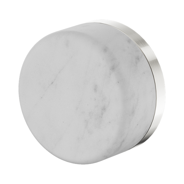 Nero Serenity Progressive Shower Mixer With Carrara Handle Brushed Nickel - 24E001BN