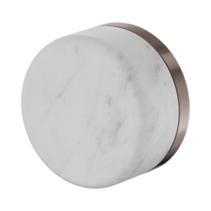 Nero Serenity Progressive Shower Mixer With Carrara Handle Brushed Bronze - 24E001BZ