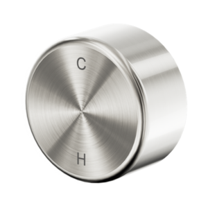 Nero Serenity Progressive Shower Mixer With Metal Handle Brushed Nickel - 24E006BN