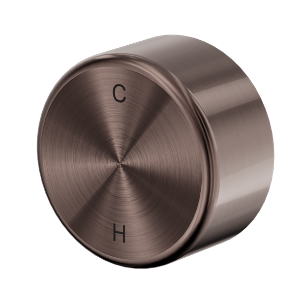 Nero Serenity Progressive Shower Mixer With Metal Handle Brushed Bronze - 24E006BZ