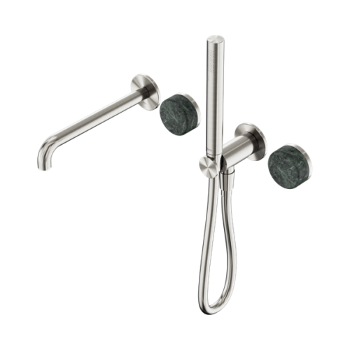 24E008BN-Serenity-Progressive-Shower-System-With-Spout-With-Verde-Alpi-Handle-And-Slim-Shower-Brushed-Nickel-Thumb.png Nero Serenity Progressive Shower System With Spout With Verde Alpi Handle And Slim Shower Brushed Nickel - 24E008BN