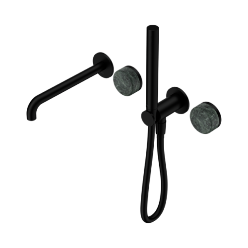 24E008MB-Serenity-Progressive-Shower-System-With-Spout-With-Verde-Alpi-Handle-And-Slim-Shower-Matte-Black-Thumb.png Nero Serenity Progressive Shower System With Spout With Verde Alpi Handle And Slim Shower Matte Black - 24E008MB