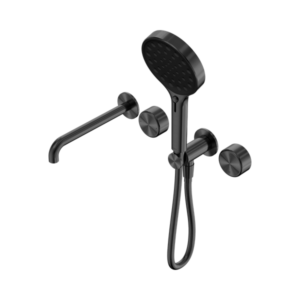Nero Serenity Progressive Shower System With Spout With Metal Handle And Serenity Hand Shower Gun Metal - 24E018GM