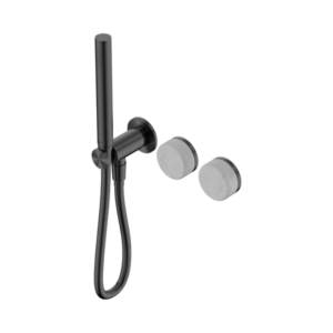 Nero Serenity Progressive Shower System With Carrara Handle And Slim Shower Gun Metal - 24E019GM