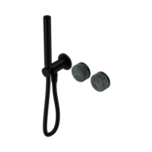 Nero Serenity Progressive Shower System With Verde Alpi Handle And Slim Shower Matte Black - 24E020MB