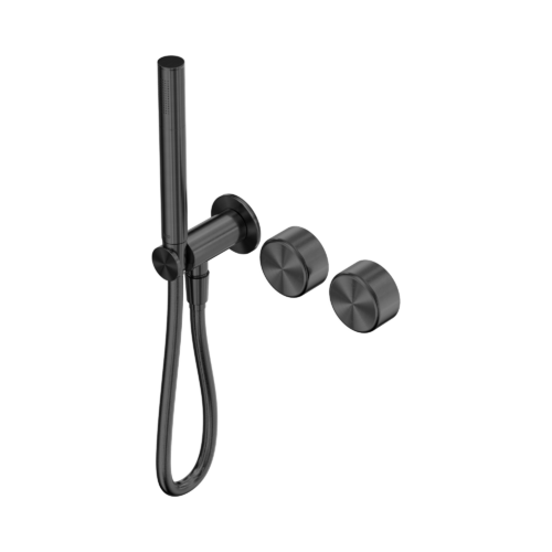 Nero Serenity Progressive Shower System With Metal Handle And Slim Shower Gun Metal - 24E024GM