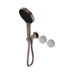 Nero Serenity Progressive Shower System With Carrara Handle And Serenity Hand Shower Brushed Bronze - 24E025BZ