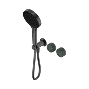 Nero Serenity Progressive Shower System With Verde Alpi Handle And Serenity Hand Shower Gun Metal - 24E026GM