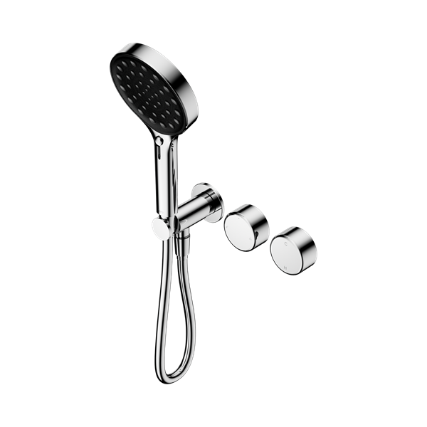 Nero Serenity Progressive Shower System With Metal Handle And Serenity Hand Shower Chrome - 24E030CH