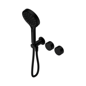Nero Serenity Progressive Shower System With Metal Handle And Serenity Hand Shower Matte Black - 24E030MB