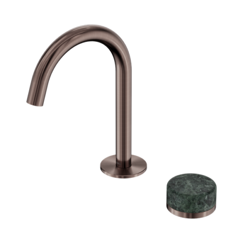 24E032BZ-Serenity-Progressive-Basin-Mixer-Arc-Spout-With-Verde-Alpi-Handle-Brushed-Bronze-Thumb.png Nero Serenity Progressive Basin Mixer Arc Spout With Verde Alpi Handle Brushed Bronze - 24E032BZ
