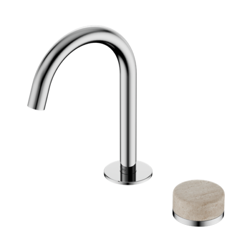 24E033CH-Serenity-Progressive-Basin-Mixer-Arc-Spout-With-Rome-Travertine-Handle-Chrome-Thumb.png Nero Serenity Progressive Basin Mixer Arc Spout With Rome Travertine Handle Chrome - 24E033CH