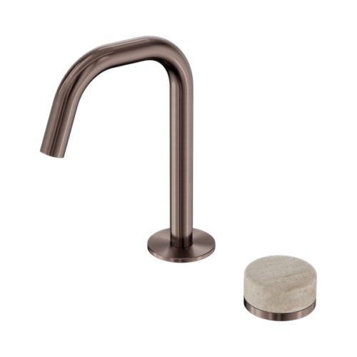 24E045BZ-Serenity-Progressive-Basin-Mixer-Edge-Spout-With-Rome-Travertine-Handle-Brushed-Bronze-Thumb.png Nero Serenity Progressive Basin Mixer Edge Spout With Rome Travertine Handle Brushed Bronze - 24E045BZ