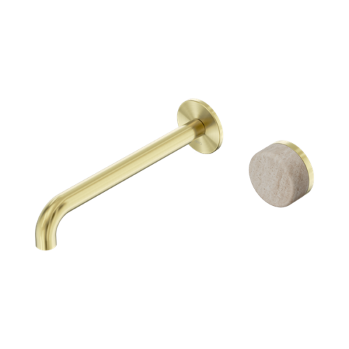 24E075BG-Serenity-Progressive-Wall-Basin-Mixer-220mm-Spout-With-Rome-Travertine-Handle-Brushed-Gold-Thumb.png Nero Serenity Progressive Wall Basin Mixer 220mm Spout With Rome Travertine Handle Brushed Gold - 24E075BG