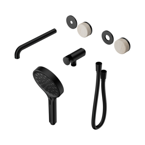 24E087MB-Serenity-Progressive-Shower-System-With-Spout-With-Rome-Travertine-Handle-And-Serenity-Hand-Shower-Trim-Kit-Only-Matte-Black-Thumb.png Nero Serenity Progressive Shower System With Spout With Rome Travertine Handle And Serenity Hand Shower Trim Kit Only Matte Black - 24E087MB