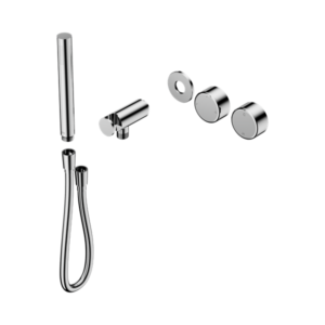 Nero Serenity Progressive Shower System With Metal Handle And Slim Shower Trim Kit Only Chrome - 24E096CH