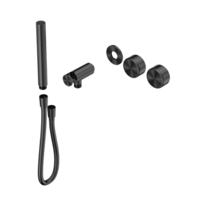 Nero Serenity Progressive Shower System With Metal Handle And Slim Shower Trim Kit Only Gun Metal - 24E096GM
