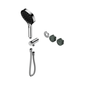 Nero Serenity Progressive Shower System With Verde Alpi Handle And Serenity Hand Shower Trim Kit Only Chrome - 24E098CH