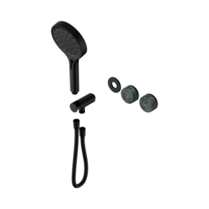 Nero Serenity Progressive Shower System With Verde Alpi Handle And Serenity Hand Shower Trim Kit Only Matte Black - 24E098MB
