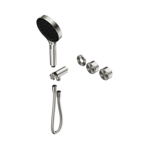 Nero Serenity Progressive Shower System With Metal Handle And Serenity Hand Shower Trim Kit Only Brushed Nickel - 24E102BN