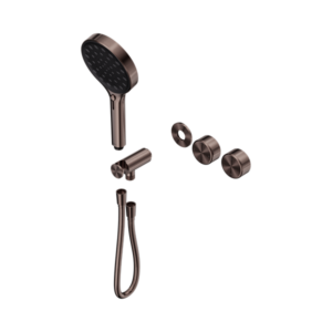 Nero Serenity Progressive Shower System With Metal Handle And Serenity Hand Shower Trim Kit Only Brushed Bronze - 24E102BZ