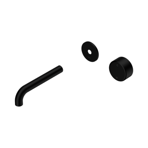24E108MB-Serenity-Progressive-Wall-Basin-Mixer-160mm-Spout-With-Metal-Handle-Trim-Kit-Only-Matte-Black-Thumb.png Nero Serenity Progressive Wall Basin Mixer 160mm Spout With Metal Handle Trim Kit Only Matte Black - 24E108MB