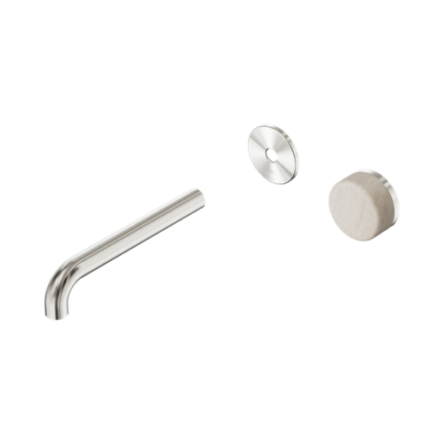24E111BN-Serenity-Progressive-Wall-Basin-Mixer-185mm-Spout-With-Rome-Travertine-Handle-Trim-Kit-Only-Brushed-Nickel-Thumb.png Nero Serenity Progressive Wall Basin Mixer 185mm Spout With Rome Travertine Handle Trim Kit Only Brushed Nickel - 24E111BN