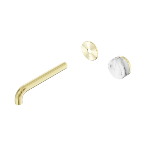 24E112BG-Serenity-Progressive-Wall-Basin-Mixer-185mm-Spout-With-Arabescato-Corchia-Handle-Trim-Kit-Only-Brushed-Gold-Thumb.png Nero Serenity Progressive Wall Basin Mixer 185mm Spout With Arabescato Corchia Handle Trim Kit Only Brushed Gold - 24E112BG