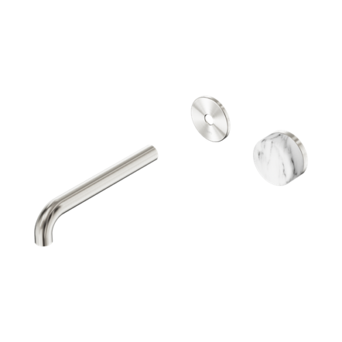 24E112BN-Serenity-Progressive-Wall-Basin-Mixer-185mm-Spout-With-Arabescato-Corchia-Handle-Trim-Kit-Only-Brushed-Nickel-Thumb.png Nero Serenity Progressive Wall Basin Mixer 185mm Spout With Arabescato Corchia Handle Trim Kit Only Brushed Nickel - 24E112BN