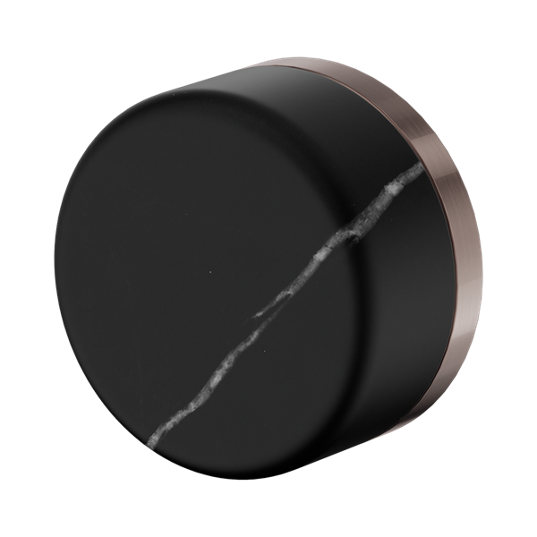 Nero Serenity Progressive Shower Mixer With Marquina Black Handle Brushed Bronze - 24E128BZ