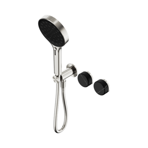 24E132BN-Serenity-Progressive-Shower-System-With-Marquina-Black-Handle-And-Serenity-Hand-Shower-Brushed-Nickel-Thumb.png Nero Serenity Progressive Shower System With Marquina Black Handle And Serenity Hand Shower Brushed Nickel - 24E132BN