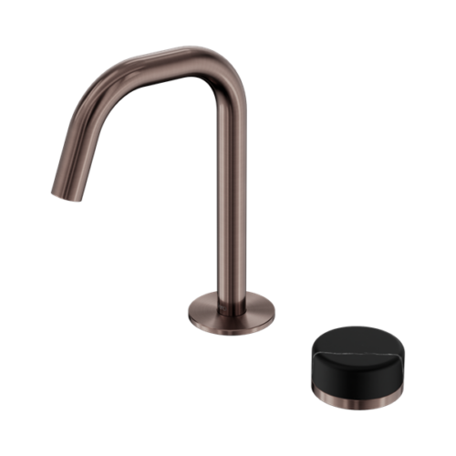 24E135BZ-Serenity-Progressive-Basin-Mixer-Edge-Spout-With-Marquina-Black-Handle-Brushed-Bronze-Thumb.png Nero Serenity Progressive Basin Mixer Edge Spout With Marquina Black Handle Brushed Bronze - 24E135BZ