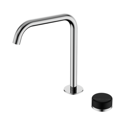 24E136CH-Serenity-Progressive-Bath-Kitchen-Mixer-Edge-Spout-With-Marquina-Black-Handle-Chrome-Thumb.png Nero Serenity Progressive Bath/Kitchen Mixer Edge Spout With Marquina Black Handle Chrome - 24E136CH
