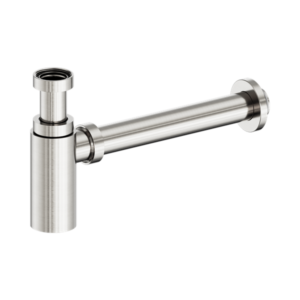 Nero 40mm Round Bottle Trap II Brushed Nickel - 25A001BN