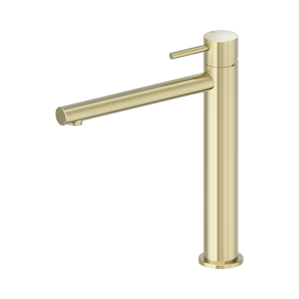 Nero Dolce II Tall Basin Mixer Brushed Gold - 25B002BG