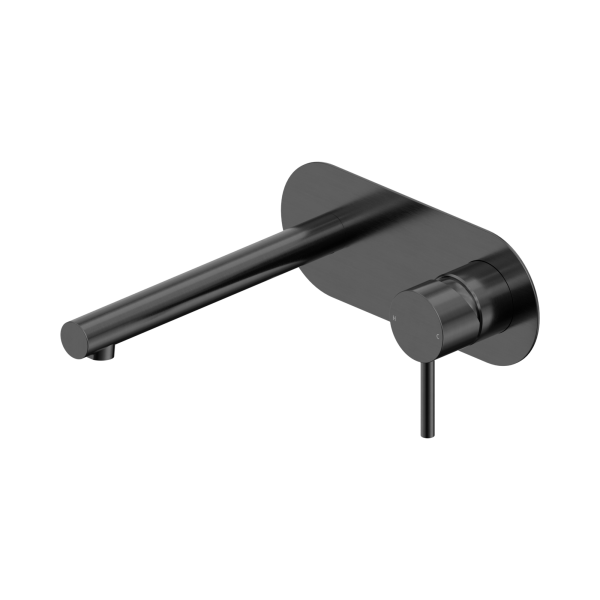 Nero Dolce II Wall Basin/Bath Mixer Gun Metal - 25B005GM