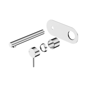 Nero Dolce II Wall Basin/Bath Mixer Trim Kits Only Chrome - 25B007CH