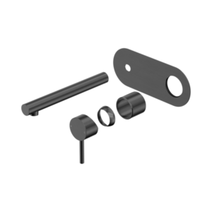 Nero Dolce II Wall Basin/Bath Mixer Trim Kits Only Gun Metal - 25B007GM