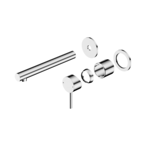Nero Dolce II Wall Basin/Bath Mixer Separate Back Plate Trim Kits Only Chrome - 25B009CH