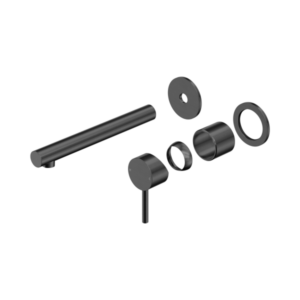 Nero Dolce II Wall Basin/Bath Mixer Separate Back Plate Trim Kits Only Gun Metal - 25B009GM