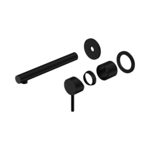 Nero Dolce II Wall Basin/Bath Mixer Separate Back Plate Trim Kits Only Matte Black - 25B009MB