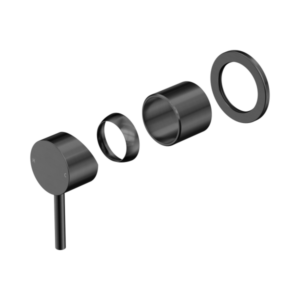 Nero Dolce II Shower Mixer Trim Kits Only Gun Metal - 25B012GM
