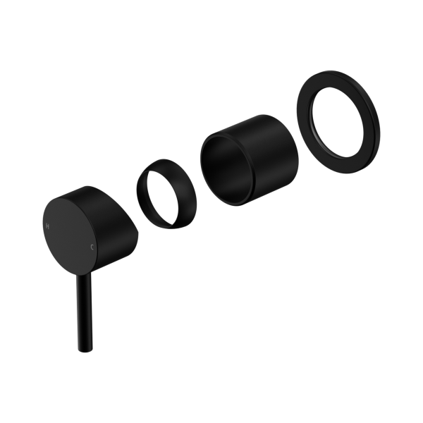 Nero Dolce II Shower Mixer Trim Kits Only Matte Black - 25B012MB