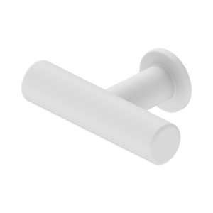 Nero Mecca T-Pull Handle Matte White - 25F001MW