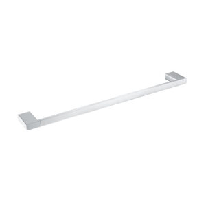 Bad und Küche Kompakt Eckig Single Towel Rail 800mm - BK601-800