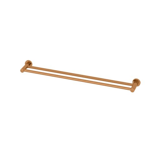 AC201COP.jpg Amoza 800mm Double Towel Rail Brushed Copper - AC201BC