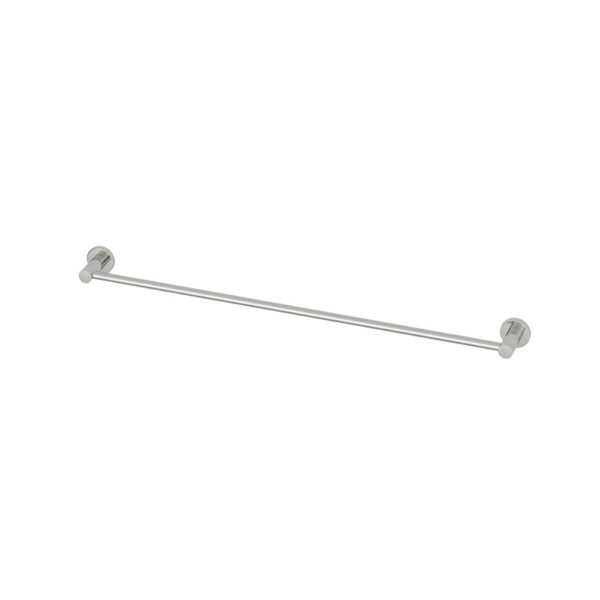 Amoza 800mm Single Towel Rail Brushed S/S - Brushed Stainless Steel - AC202BS