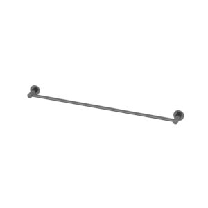 Amoza 800mm Single Towel Rail Gun Metal - AC202GM